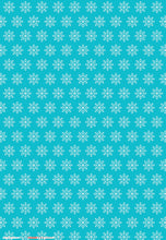 SNOWFLAKES  Gift Wrap Sheets