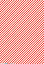 CANDY CANE STRIPE Gift Wrap Sheets