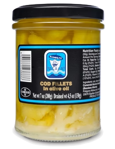 Cod Fillets in Olive Oil