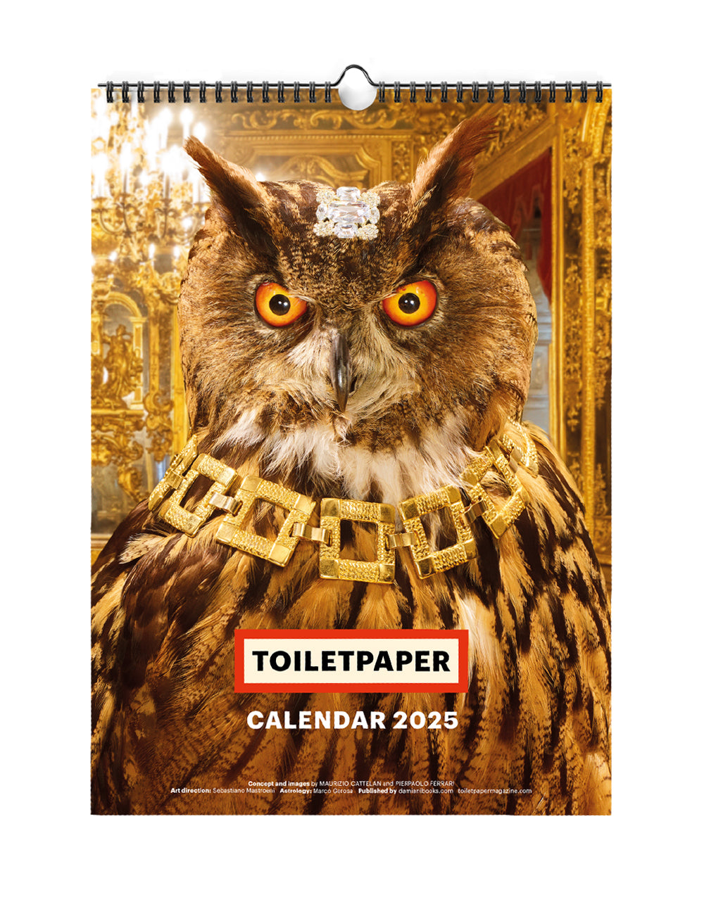 Toiletpaper 2025 Wall Calendar