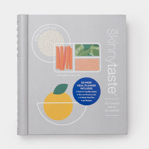 The Skinnytaste Ultimate Meal Planner: 52-Week Meal Planner with 35+ Recipes, a 12-Week Meal Plan, Tear-Out Grocery Lists, and Tools for Healthy Habits by Gina Homolka