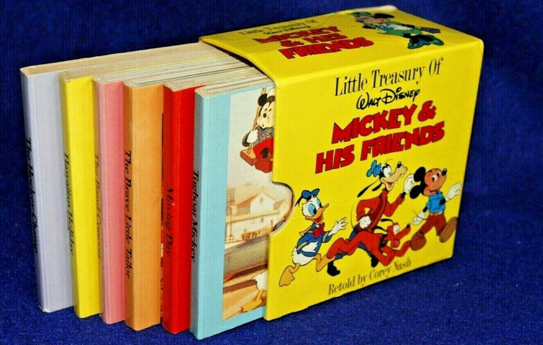 Little Treasury of Walt Disney: Mickey and His Friends Hardcover – December 12, 1988 by Corey Nash