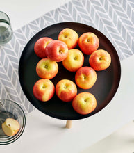 Countertop Pedestal Tray (5" H)  - Steel + Wood