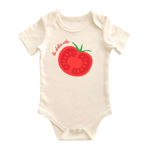 La Dolce Vita Tomato Baby Bodysuit