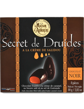 Secret de Druides Dark Chocolates with Salted Caramel Cream