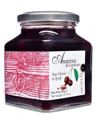 Morello Amarena Sour Cherries in Syrup