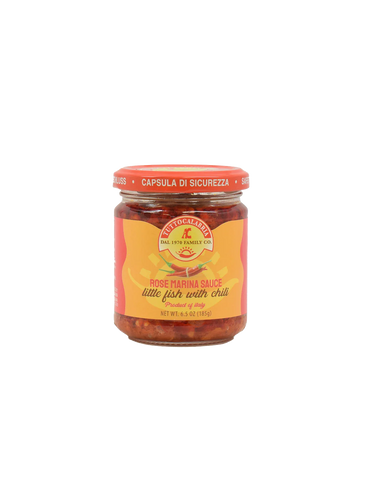 Tutto Calabria Rosa Marina Sauce – Little Fish with Chili