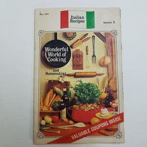 Wonderful World of Cooking and Homemaking Volume 2 Italian Recipes