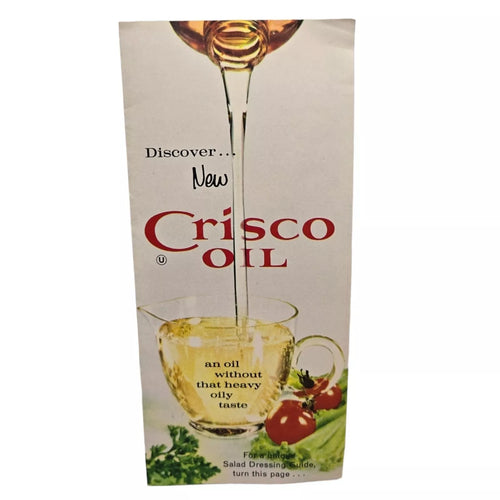 Discover New Crisco Oil: An Oil Without That Heavy Taste by Crisco