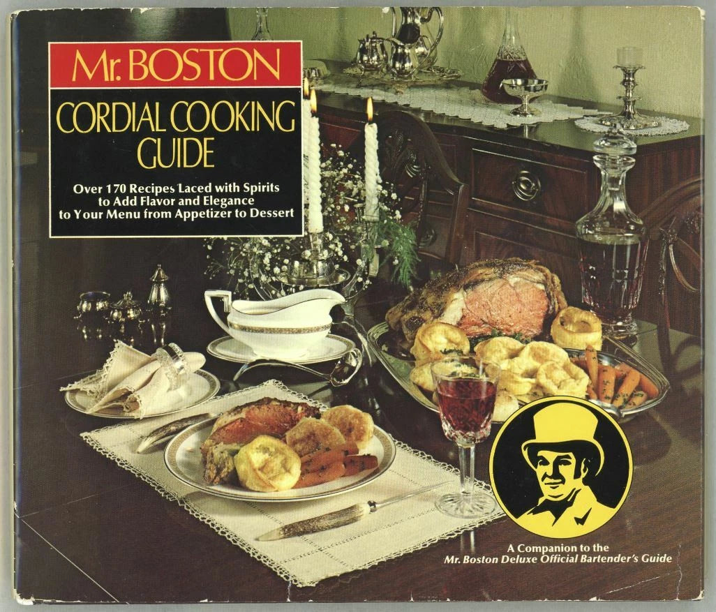 Mr. Boston Cordial Cooking Guide