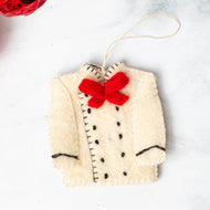 Felt Chef's Jacket Ornament