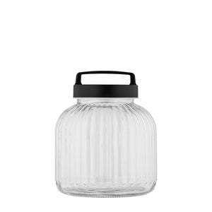 Glass Canister with Screw Lid & Handle--Small