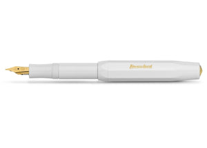Kaweco Sport Fountain Pen: Classic white, M nib
