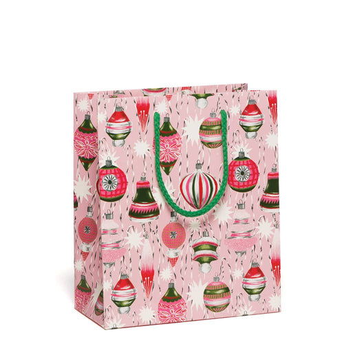 Retro Ornaments Holiday holiday gift bag