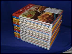 Illustrated Library of Cooking by Family Circle, Volumes 2,3,4,7,8
