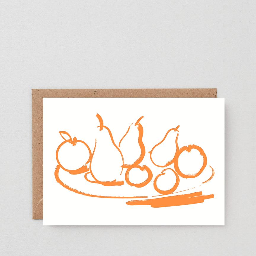 Fruit Bowl (Orange) Card
