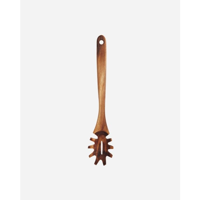 Wooden Spaghetti Spoon by House Doctor
