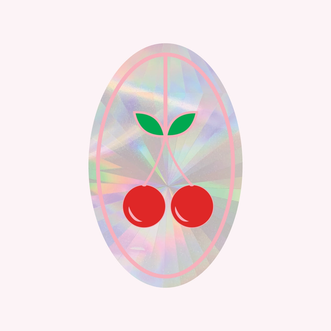 Cherry Sun Catcher Decal