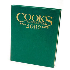 Cook's Illustrated 2002 by Cook's Illustrated Magazine
