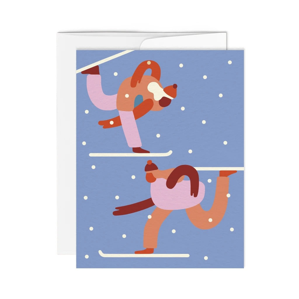 Skieurs Card