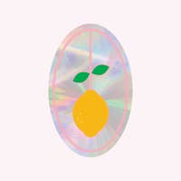 Lemon Sun Catcher Decal