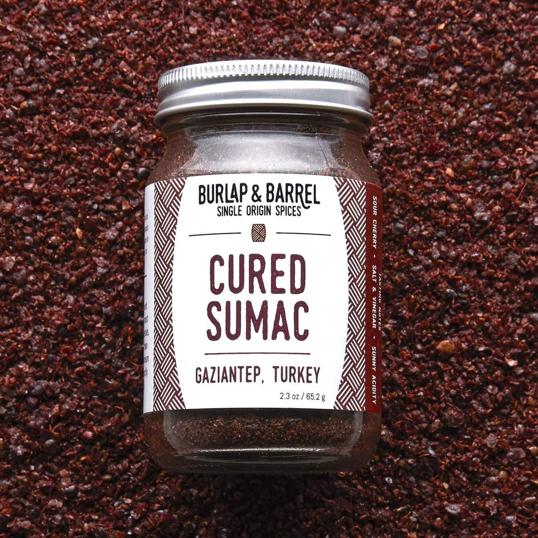 Cured Sumac / Burlap + Barrel