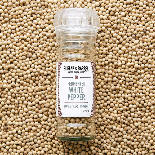Fermented White Pepper / Burlap + Barrel