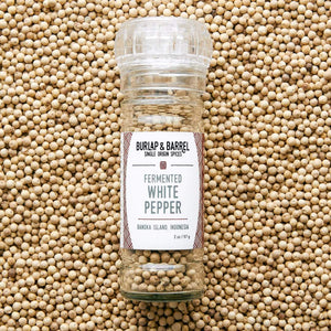 Fermented White Pepper / Burlap + Barrel