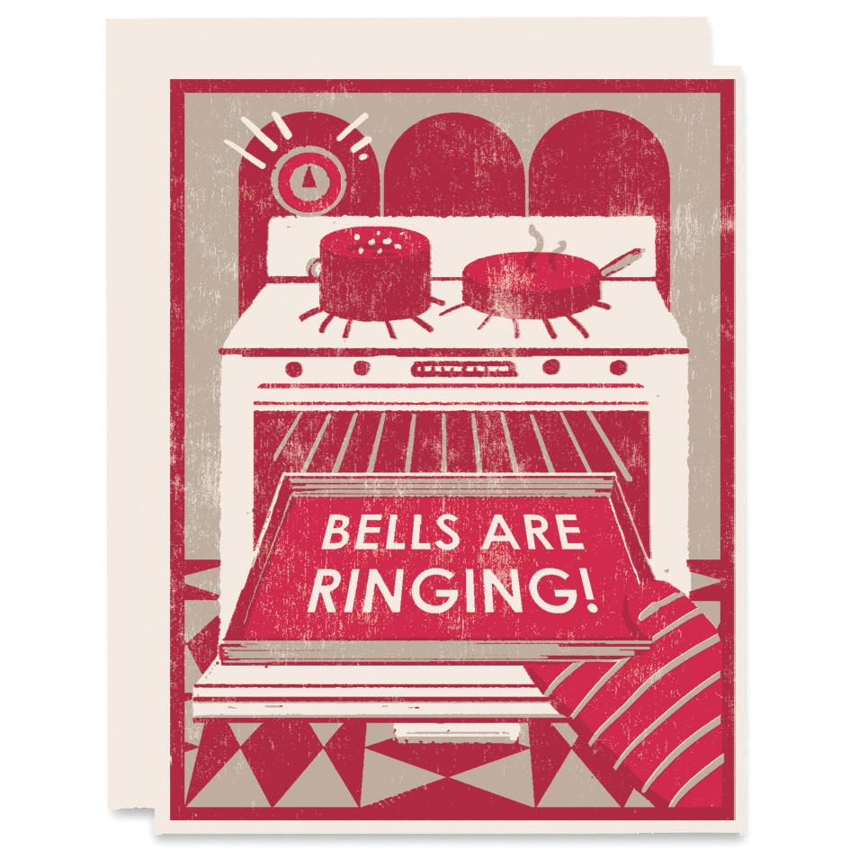 Pack of 6 Bells are Ringing Cards