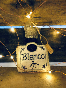 Mexican Spirits Felt Ornament- Blanco