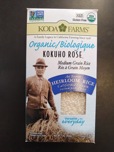 Koda Farms Kokuho Rose Organic White Rice