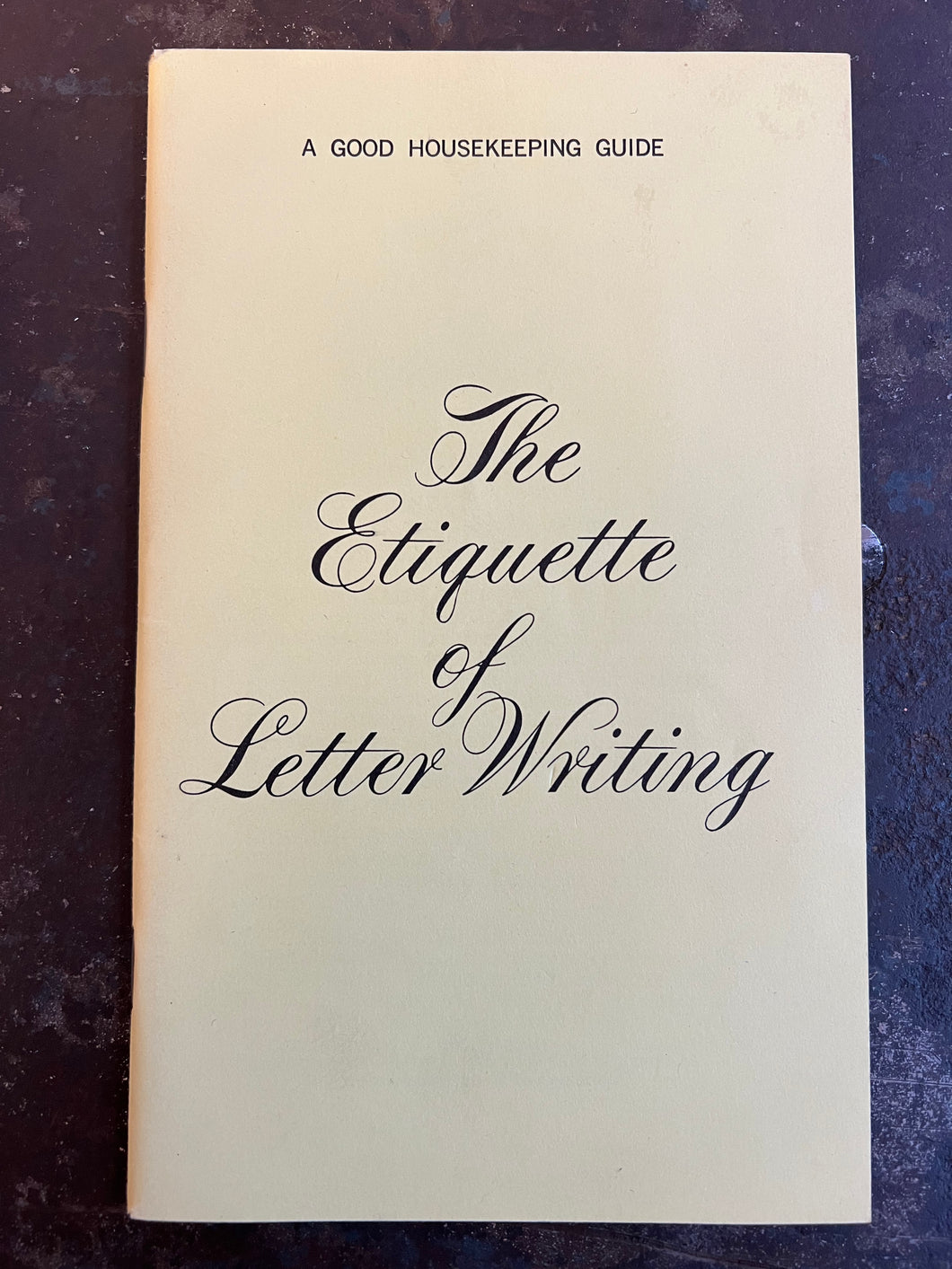 The Etiquette of Letter Writing
