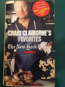 Craig Claiborne's Favorites From the New York Times Volume 3