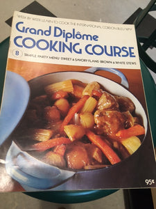 Grand Diplome Cooking Course Magazine Vol 8 by Purnell Cookery