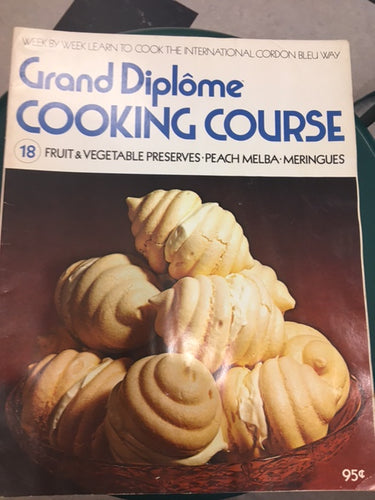 Grand Diplome Cooking Course Magazine Vol 18 by Purnell Cookery