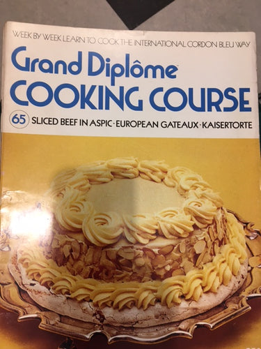 Grand Diplome Cooking Course Magazine Vol 65 by Purnell Cookery