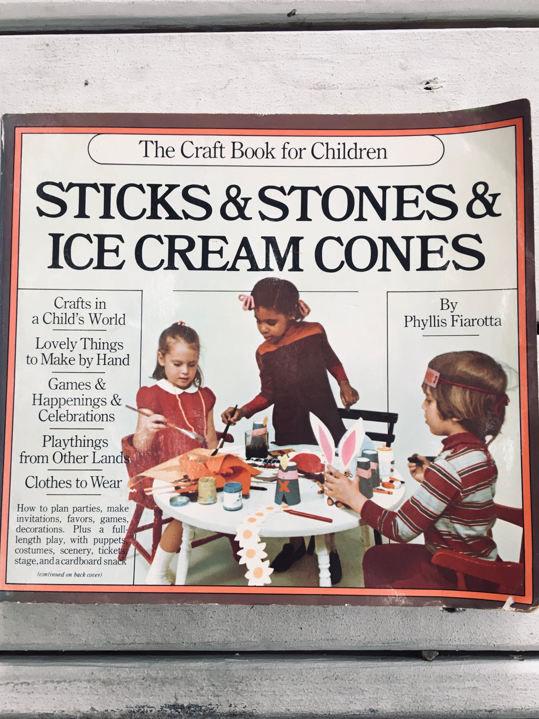Sticks & Stones & Ice Cream Cones The Craft Book for Children by  Phyllis Fiarotta