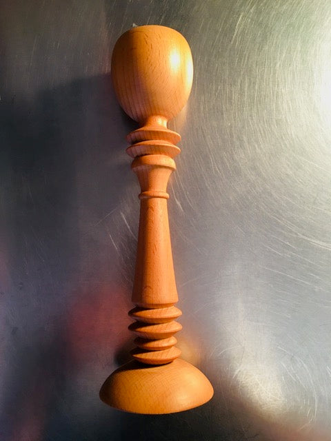 Wooden Candle Stick Holder--Bevel