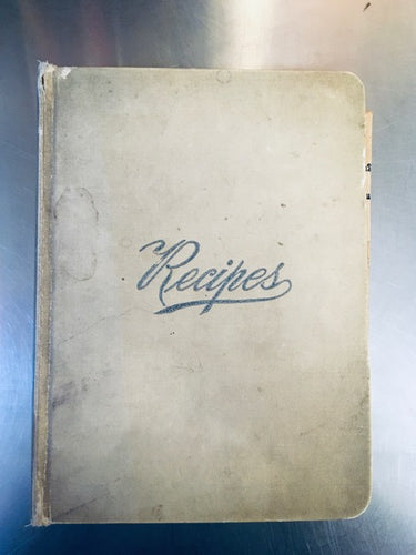 Recipe Binder of Elizabeth S Clark of Denver, Colorado