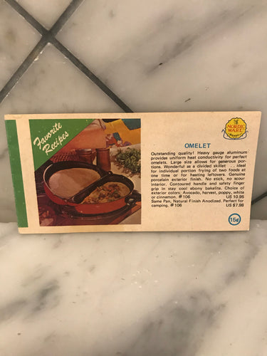 Nordic Ware Favorite Recipes-Omelet