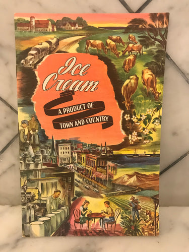 Ice Cream, A Product of Town and Country
