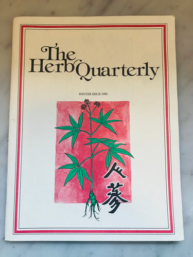 The Herb Quarterly, Winter Issue 1990