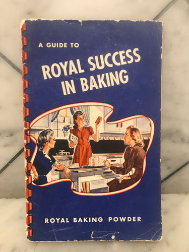 A Guide to Royal Success In Baking--Blue cover