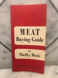 Meat Buying Guide for Thrifty Meals