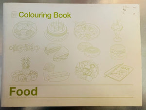 Food Colouring Book by Worldwide co