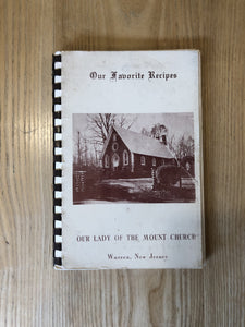 Our Favorite Recipes, Our Lady of Mount Church, Warren, New Jersey