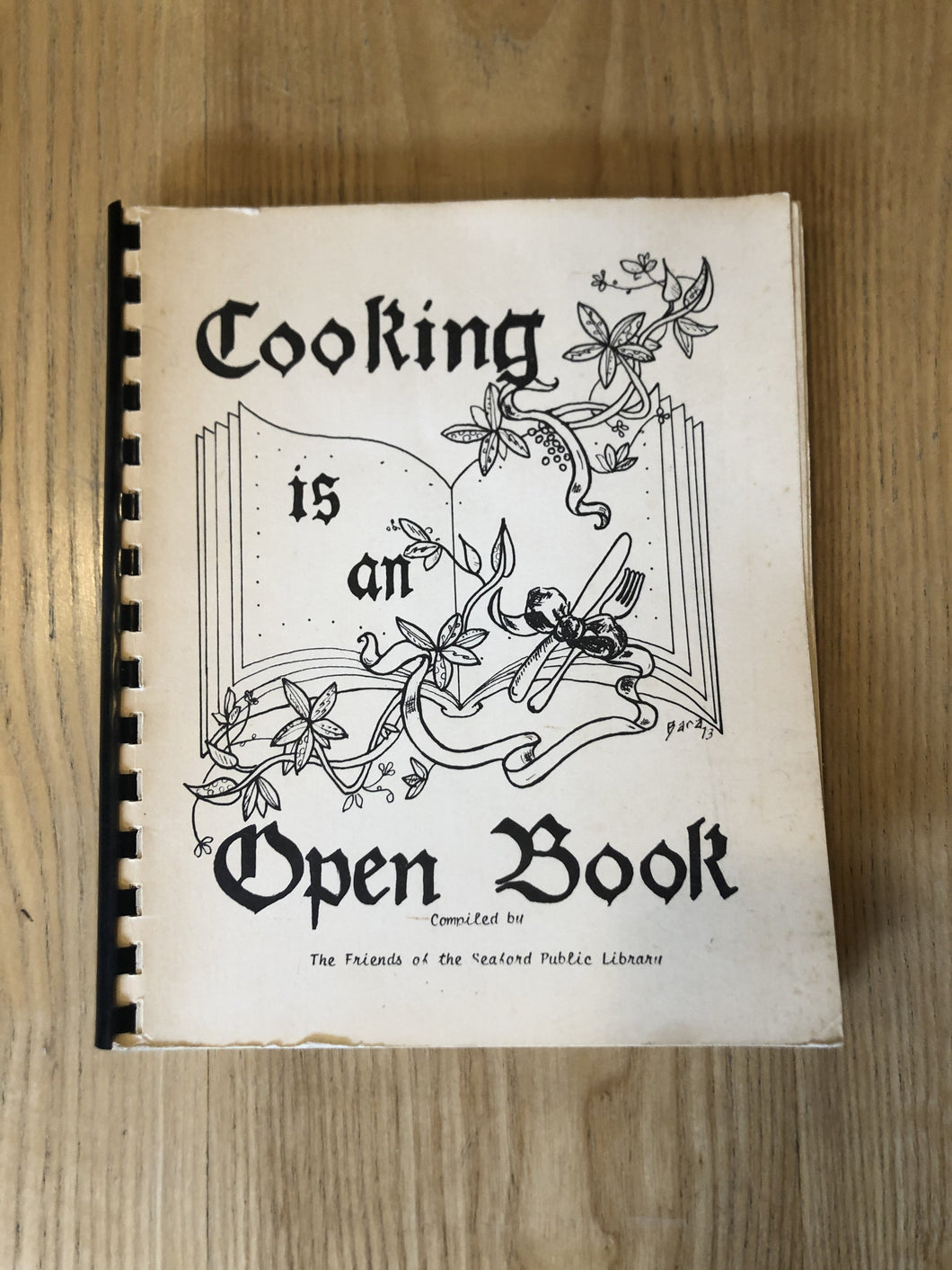 Cooking is an Open Book