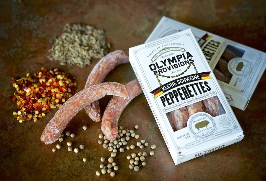 Kleine Schweine Pepperettes, Olympia Provisions