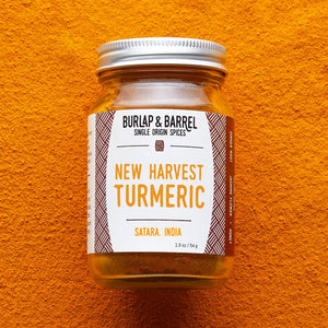 New Harvest Turmeric / Burlap + Barrel