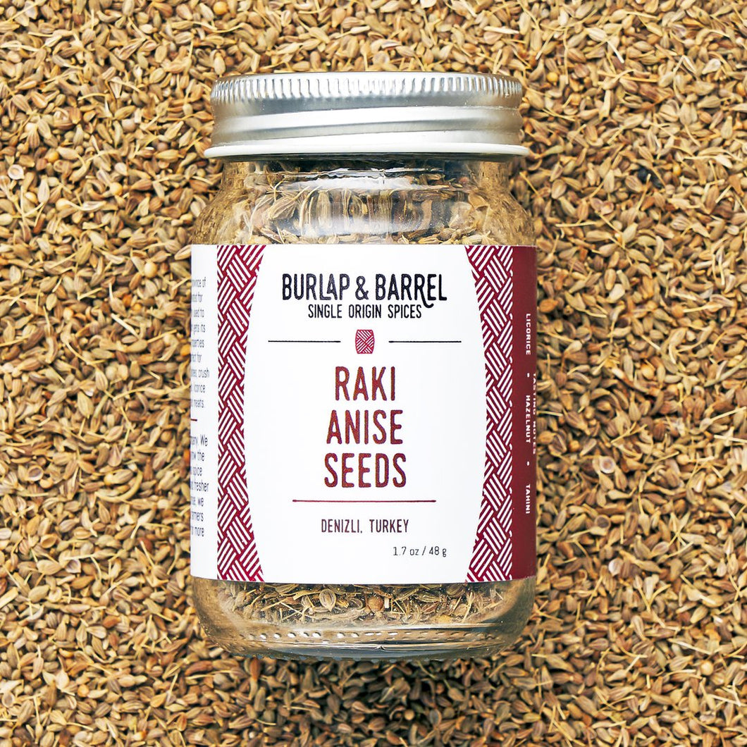 Raki Anise Seeds / Burlap + Barrel